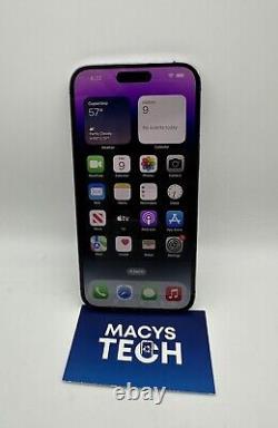 Apple Iphone 14 Pro Max 128gb Purple Unlocked Good Condition Warranty