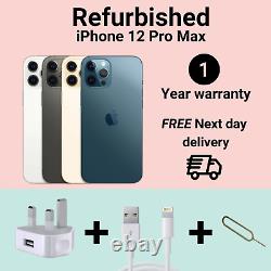 Apple iPhone 12 Pro Max Excellent-Refurbished All Sizes & Colours-Unlocked