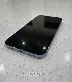 Apple iPhone 13 Pro Max 128GB Sierra Blue, Unlocked 100% Battery Pristine