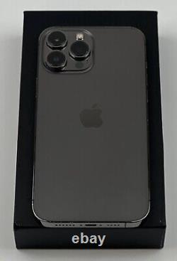 Apple iPhone 13 Pro Max 256GB Graphite (Unlocked) Warranty-Good Condition