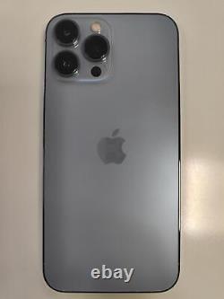 Apple iPhone 13 Pro Max (Unlocked) Sierra Blue Grade D