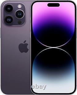 Apple iPhone 14 Pro Max 128GB, 256GB Gold, Purple, (Unlocked)