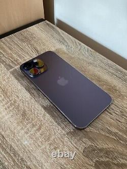 Apple iPhone 14 Pro Max 128GB Deep Purple (Unlocked) 100% battery health