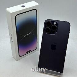 Apple iPhone 14 Pro Max 256GB Deep Purple Smartphone Network Unlocked 82% BH