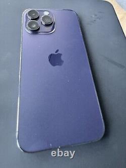 Apple iPhone 14 Pro Max 256GB Deep Purple (Unlocked) Excellent Condition