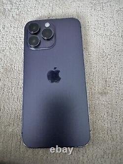 Apple iPhone 14 Pro Max 256GB Deep Purple (Unlocked) Excellent Condition