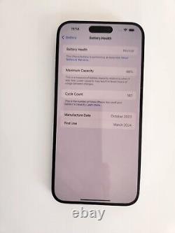 Apple iPhone 15 Pro Max 256GB Black Titanium (Unlocked)