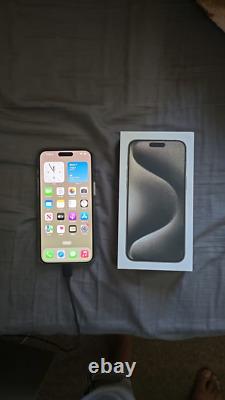 Apple iPhone 15 Pro Max 256GB Natural Titanium (Unlocked) Amazing Condition