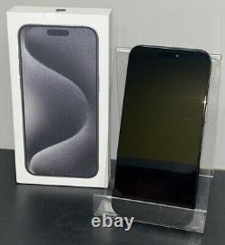 Apple iPhone 15 Pro Max 512GB Black Titanium (Unlocked)