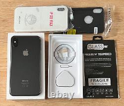 Apple iPhone XS Max 512GB Space Grey (UNLOCKED) IMMACULATE A++? ACCESSORIES