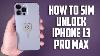 How To Unlock Iphone 13 Pro Max