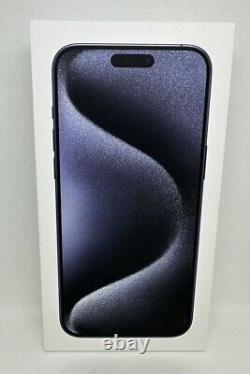 IPhone 15 Pro Max 256gb Blue Titanium Unlocked, New, Sealed In Box