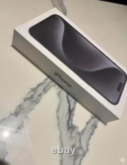 Iphone 15 pro max 1tb black titanium, unopened & Unlocked