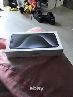 Iphone 15 pro max 256gb blue titanium