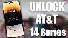 Unlock At U0026t Iphone 14 Pro Max 14 Pro 14 U0026 14 Plus By Imei Permanently For Any Carrier